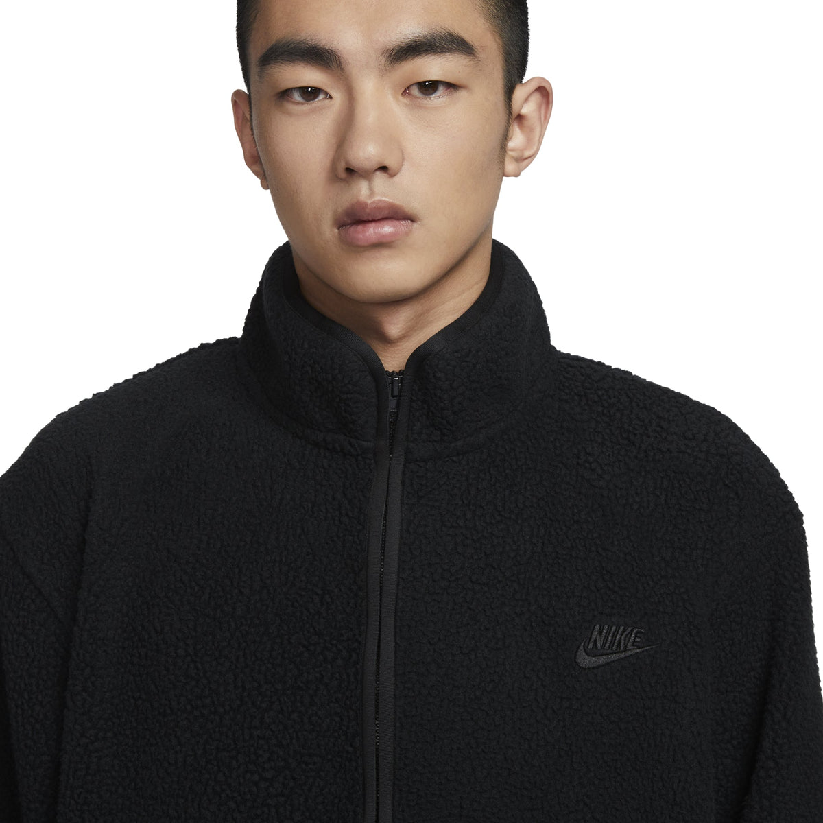 Nike Club Fleece Winterized Jacket 'Black' FB8387-010