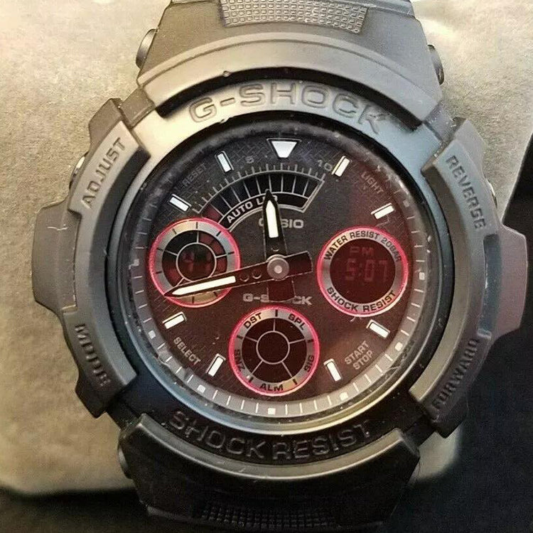 CASIO G-Shock Analog-Digital 'Black' AW-591ML-1A