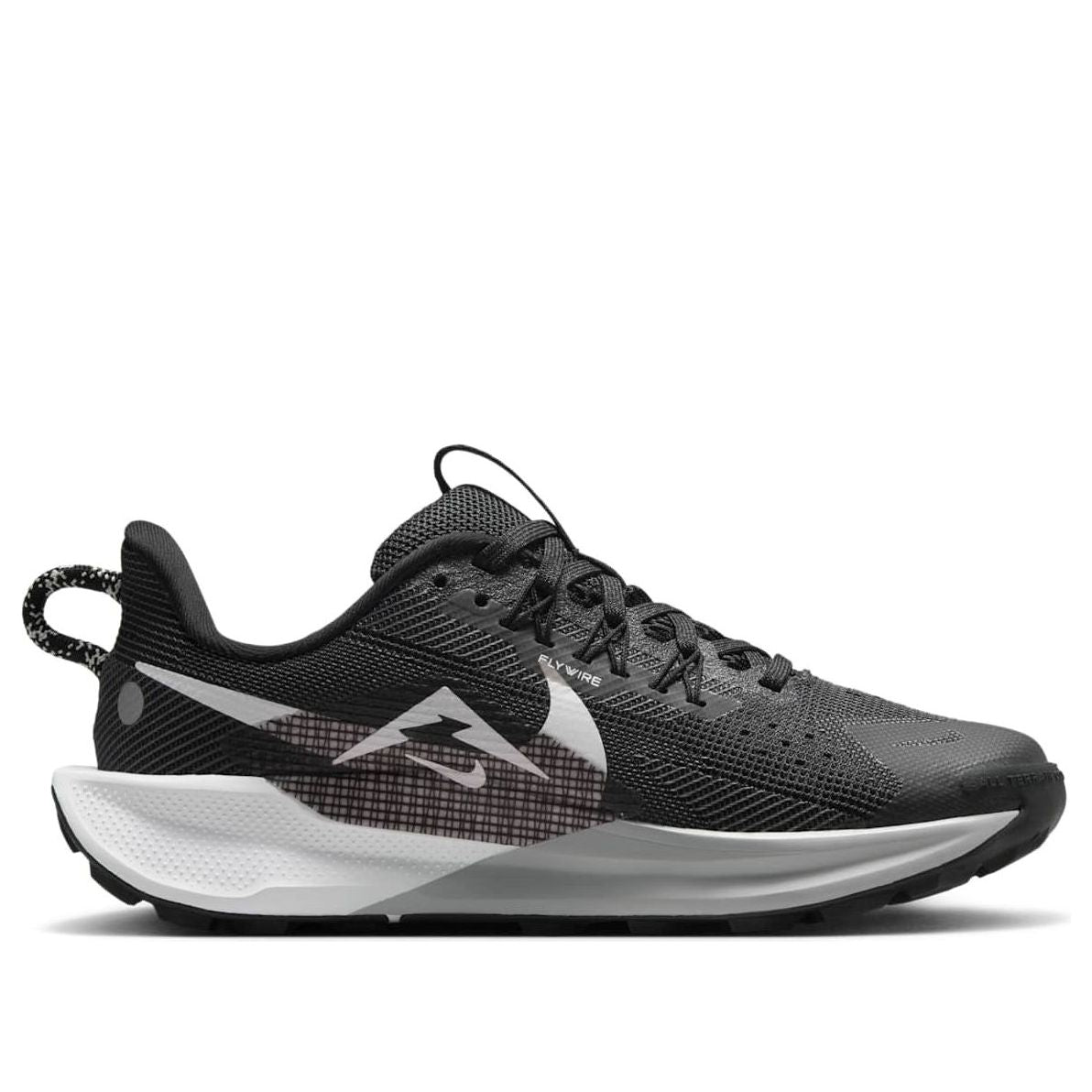 (GS) Nike React Pegasus Trail 5 'Black Anthracite Wolf Grey White' FV5638-003