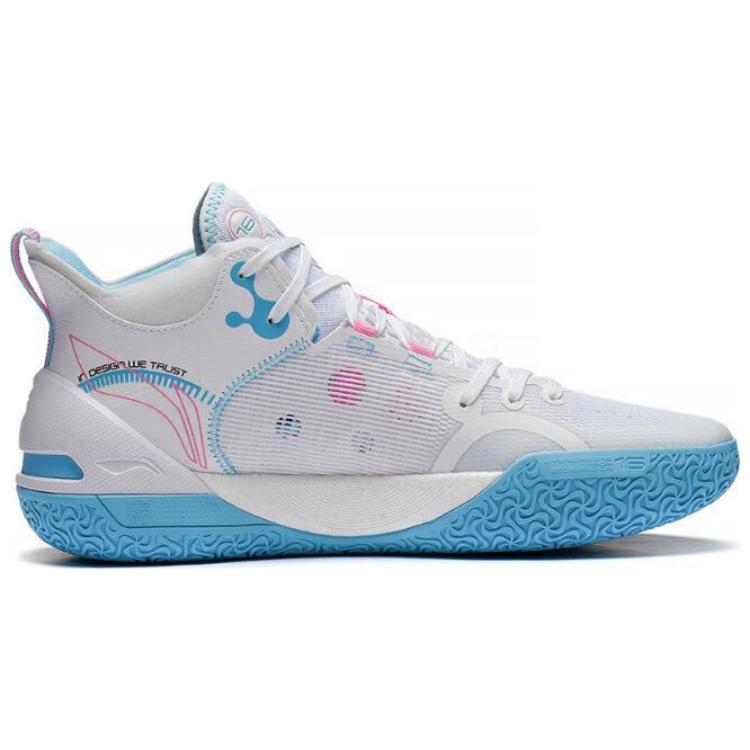 Li-Ning Yushuai 16 Mid 'White Blue Pink' ABAS053-J