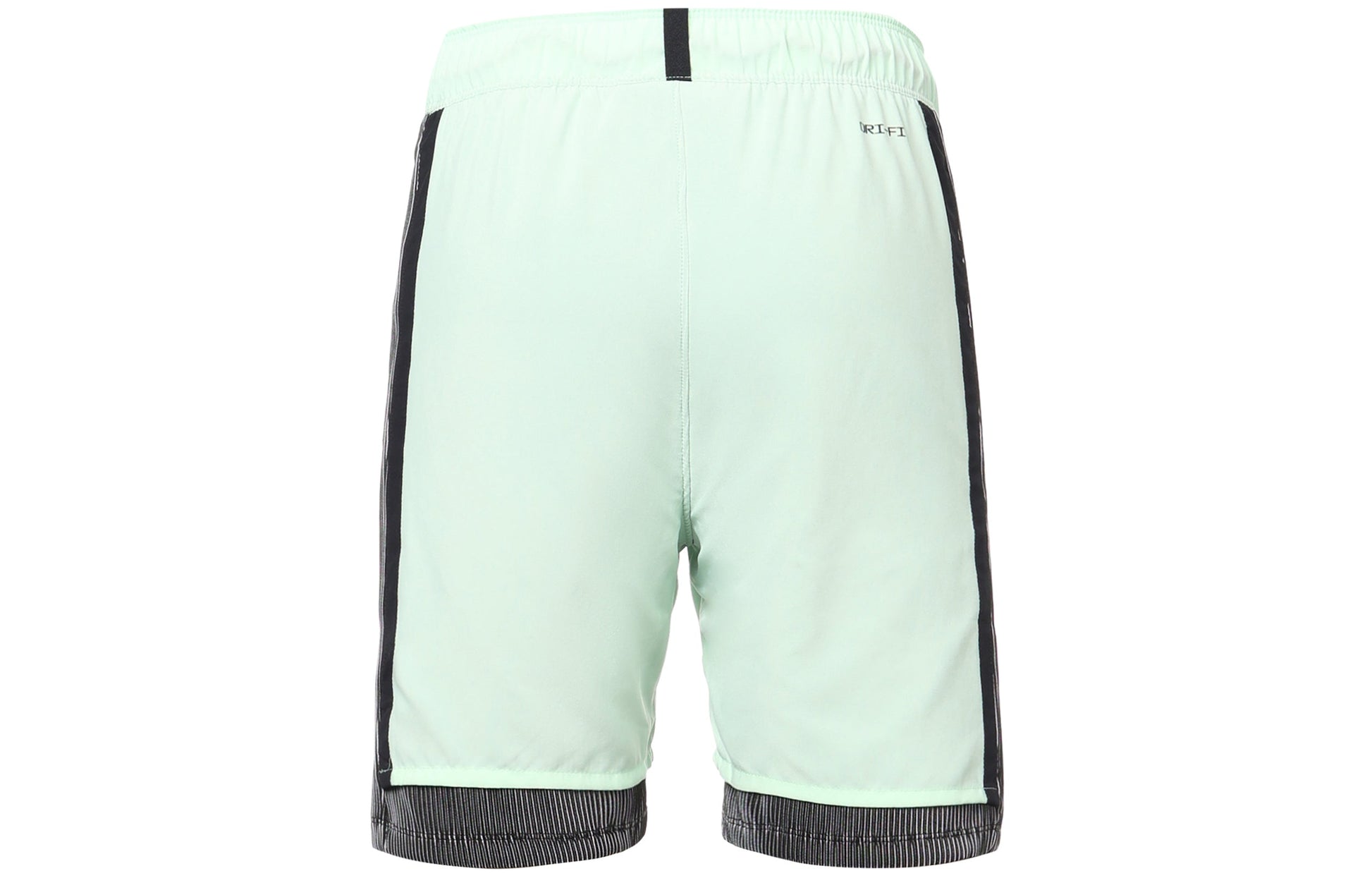 Men's Air Jordan Logo Micro Mark Lacing Colorblock Casual Shorts Mint Green DM1830-379