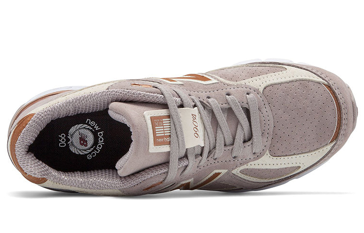 (WMNS) New Balance 990v4 Made In USA 'White Alabaster' W990FA4