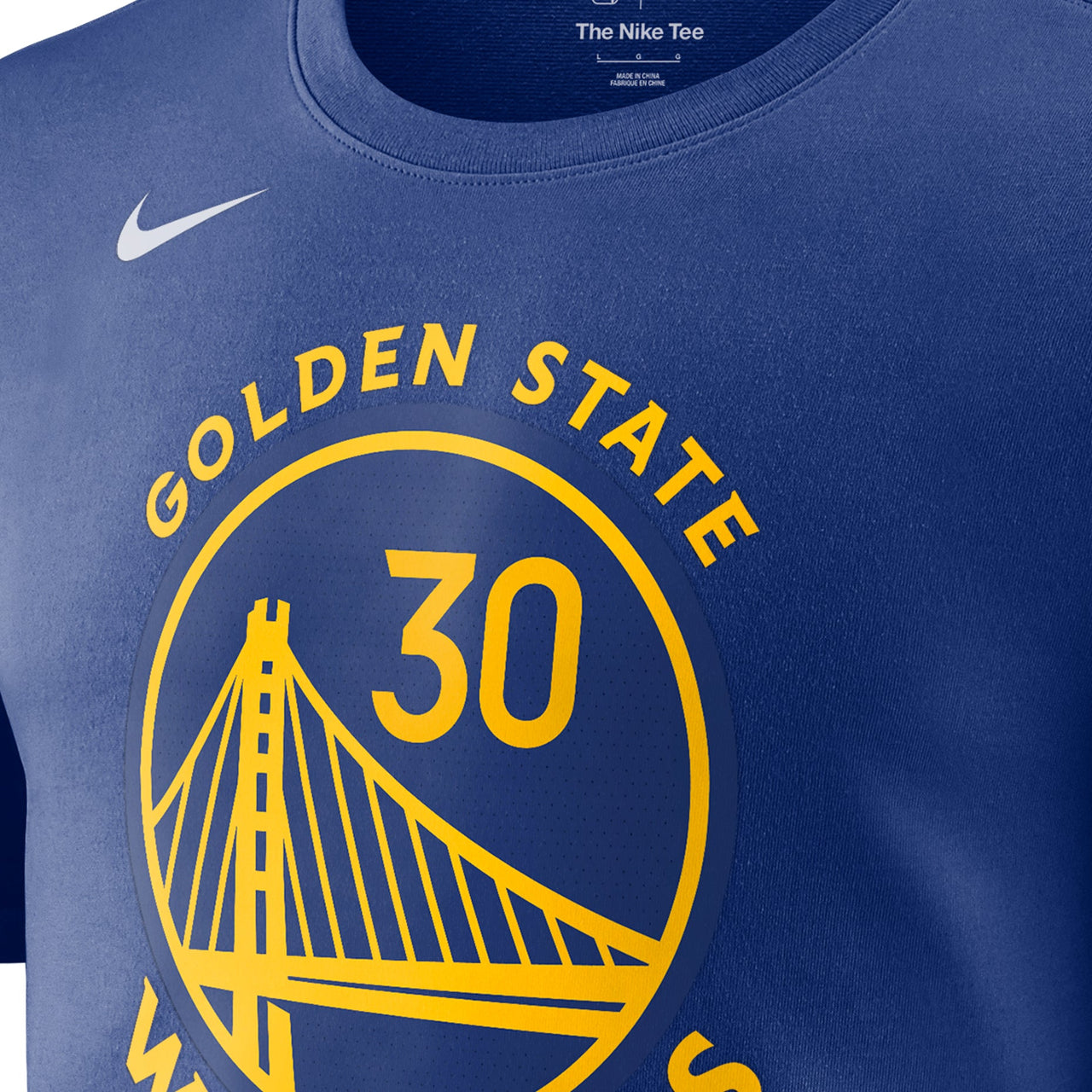 Nike x NBA Golden State Warriors T-shirt 'Blue' DR6374-496