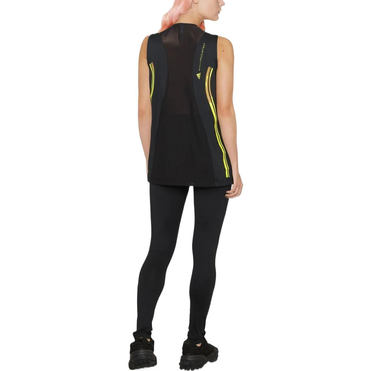 (WMNS) adidas by Stella McCartney TruePace Tank Top Asia Sizing 'Black' HI6050