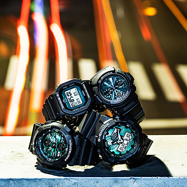 CASIO G-Shock Analog-Digital 'Black Green' GA-700MG-1APR-PERSON