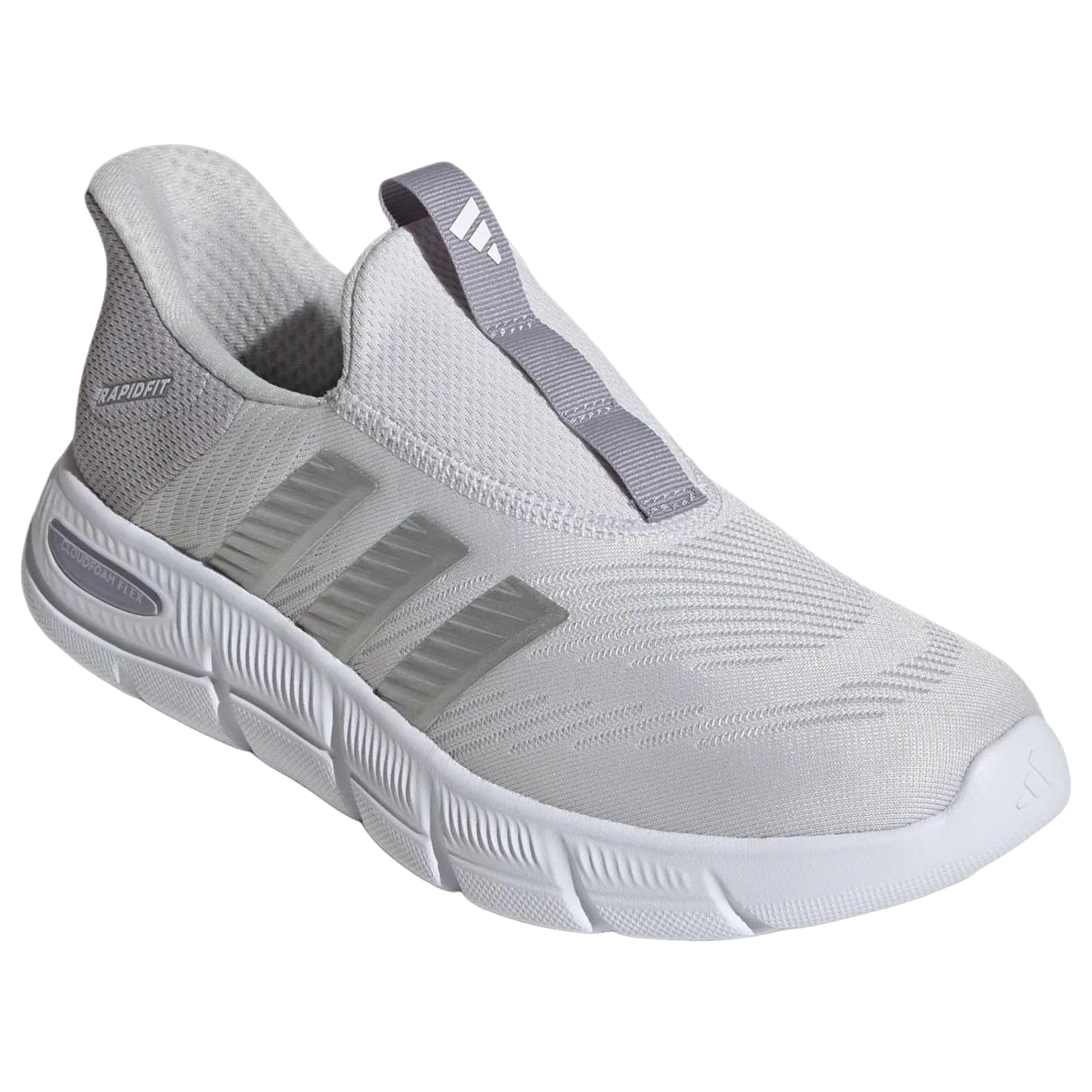 (WMNS) adidas Cloudfoam Flex Lounge Rapidfit 'Dash Grey Silver Metallic' HQ4942