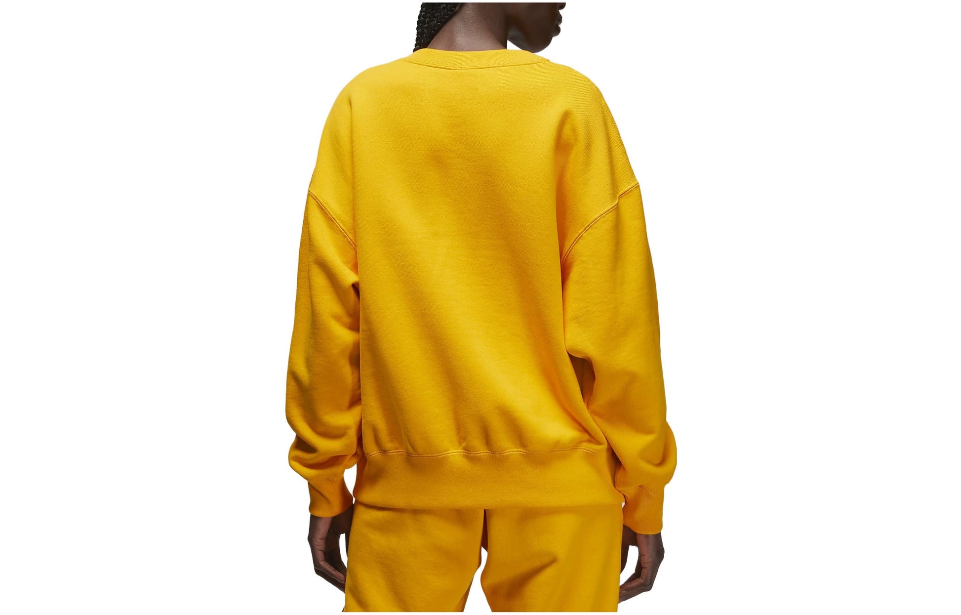 (WMNS) Air Jordan Crew Sweatshirt 'Yellow' DQ4649-705