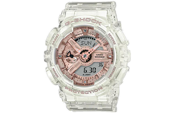 CASIO Baby-G 'Black & White' GA-110-1BDR&GMA-S110SR-7A