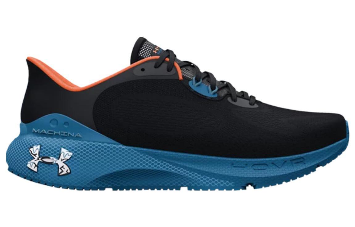 Under Armour HOVR Machina Inclement Weather Running Shoes 'Black Blue' 3027016-001