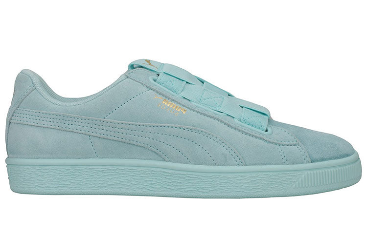 (WMNS) PUMA Suede Maze Slip On In Aqua 366227-02