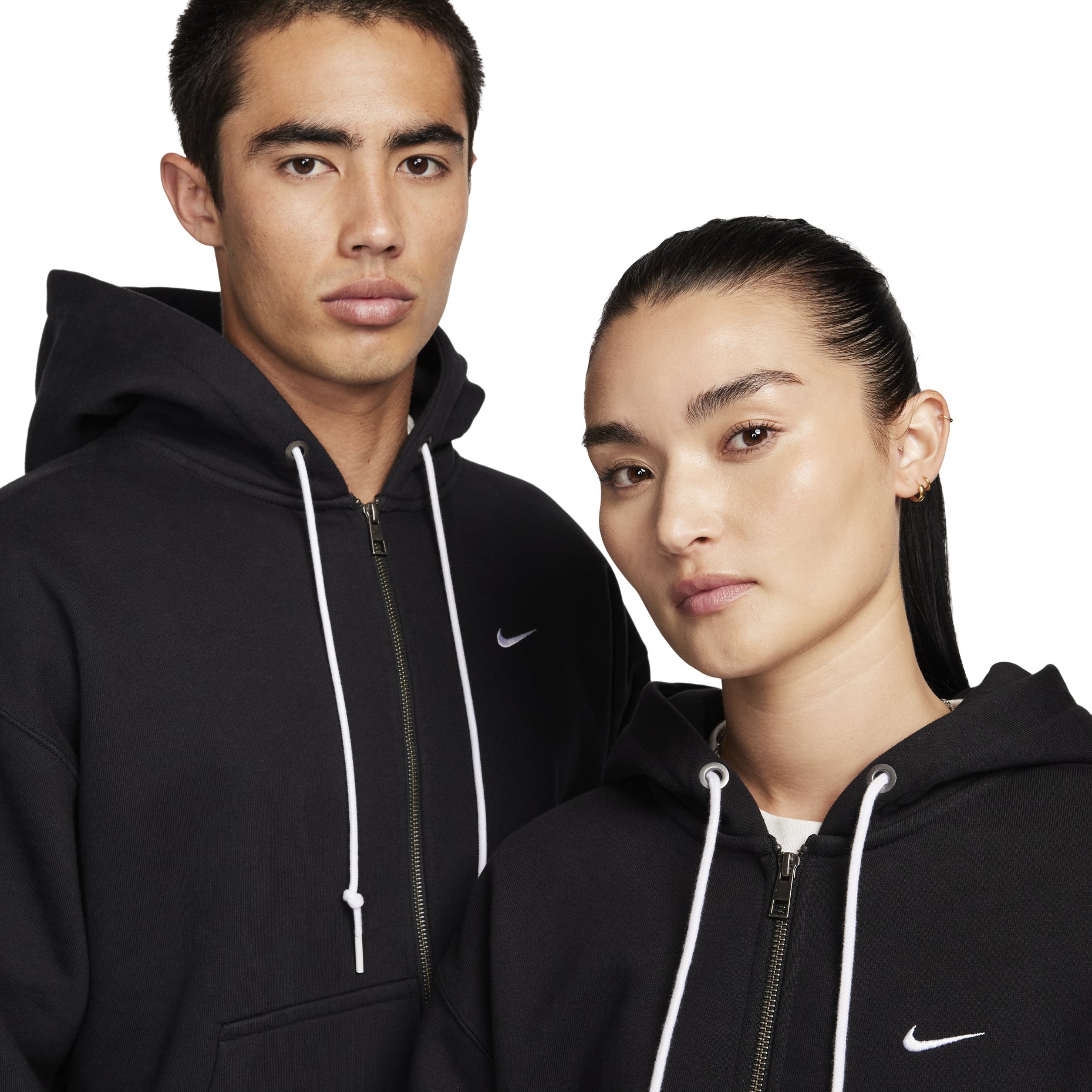 Nike hooded zipper jacket 'Black' DR0404-010