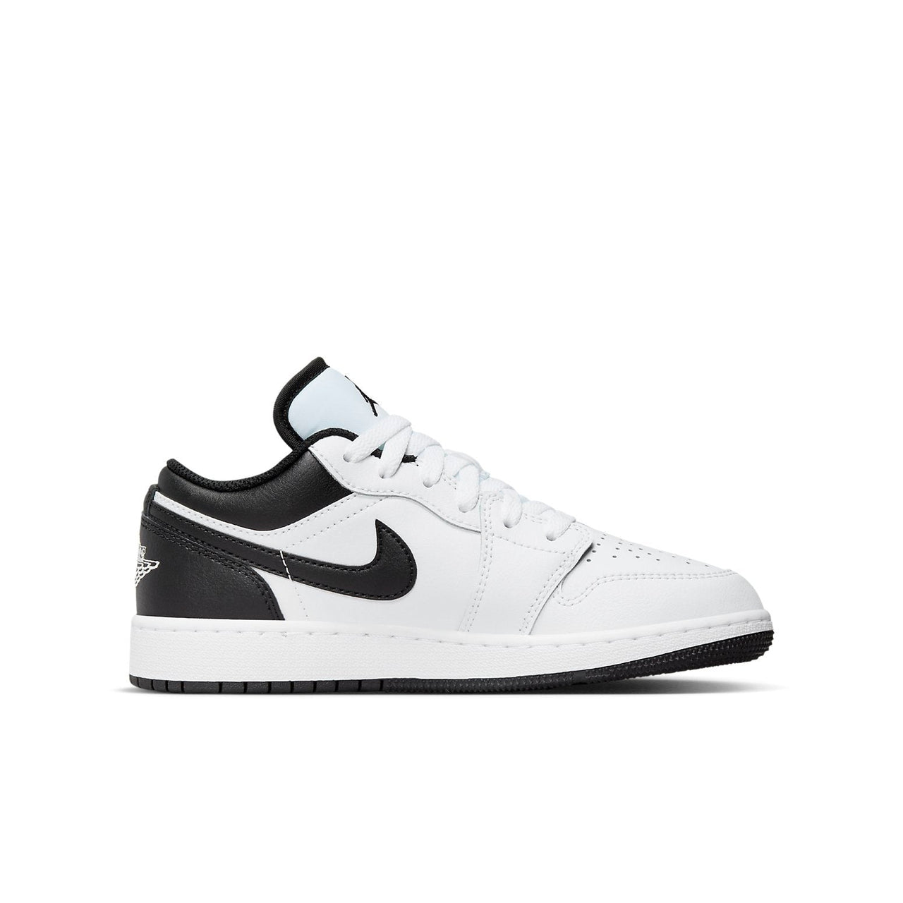 (GS) Air Jordan 1 Low 'White Black' 553560-132
