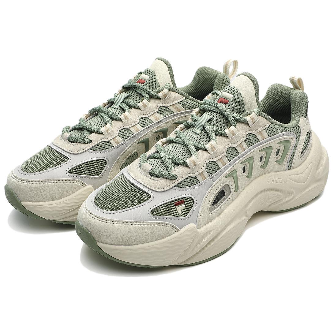 (WMNS) FILA FUSION SKY TRAIL DX Sneakers 'Beige Green' T12W331601FMA