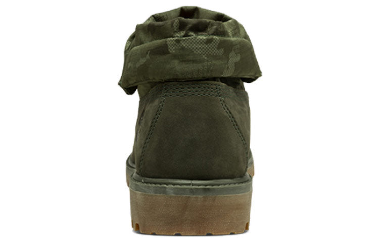 Timberland Authentics Waterproof Roll-Top Boots 'Olive Green' A1RZDW
