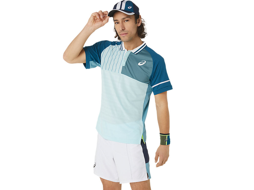 ASICS Match Polo Shirt 'Aquamarine' 2041A272-405