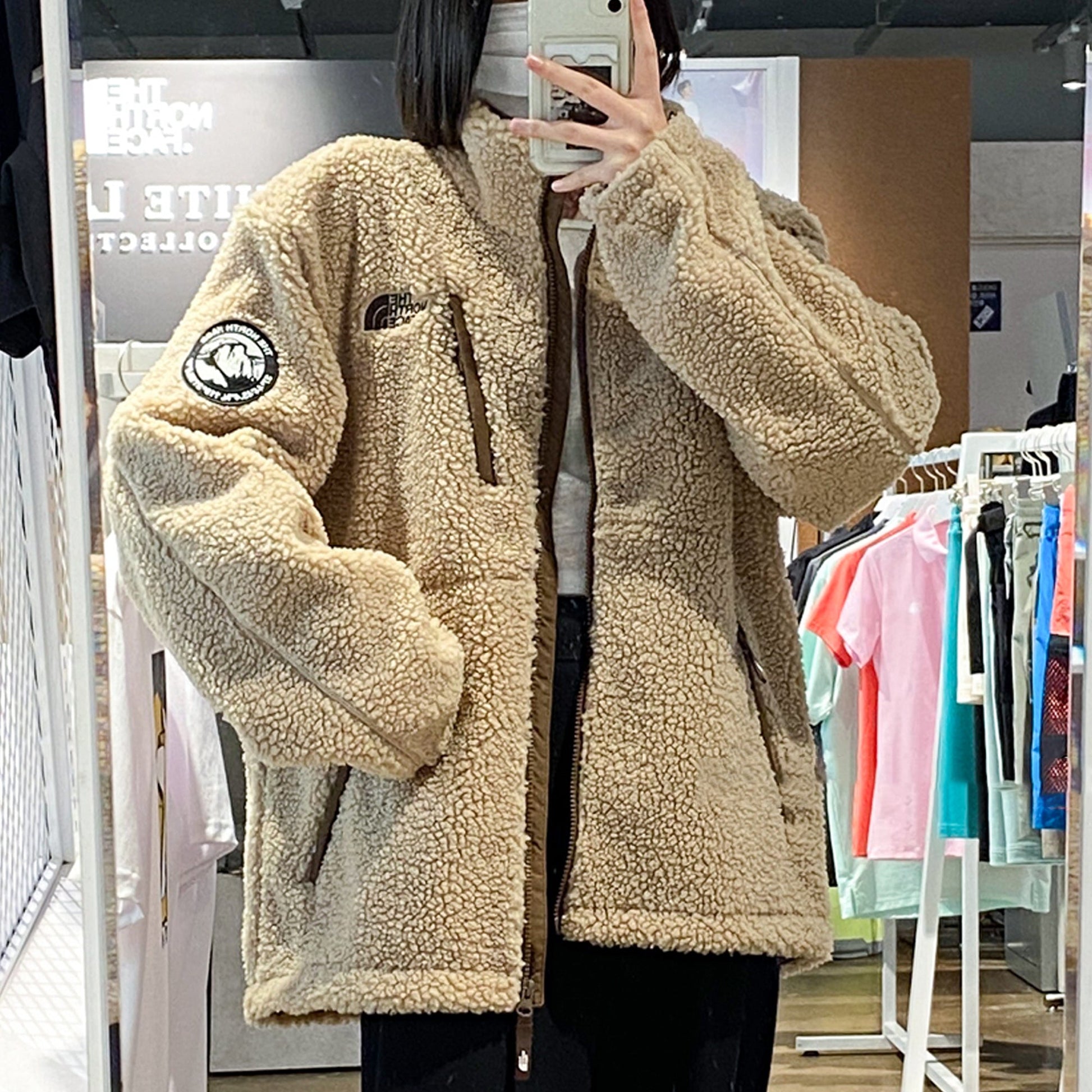THE NORTH FACE Comfy Fleece Jacket 'Brown' NJ4FN56B