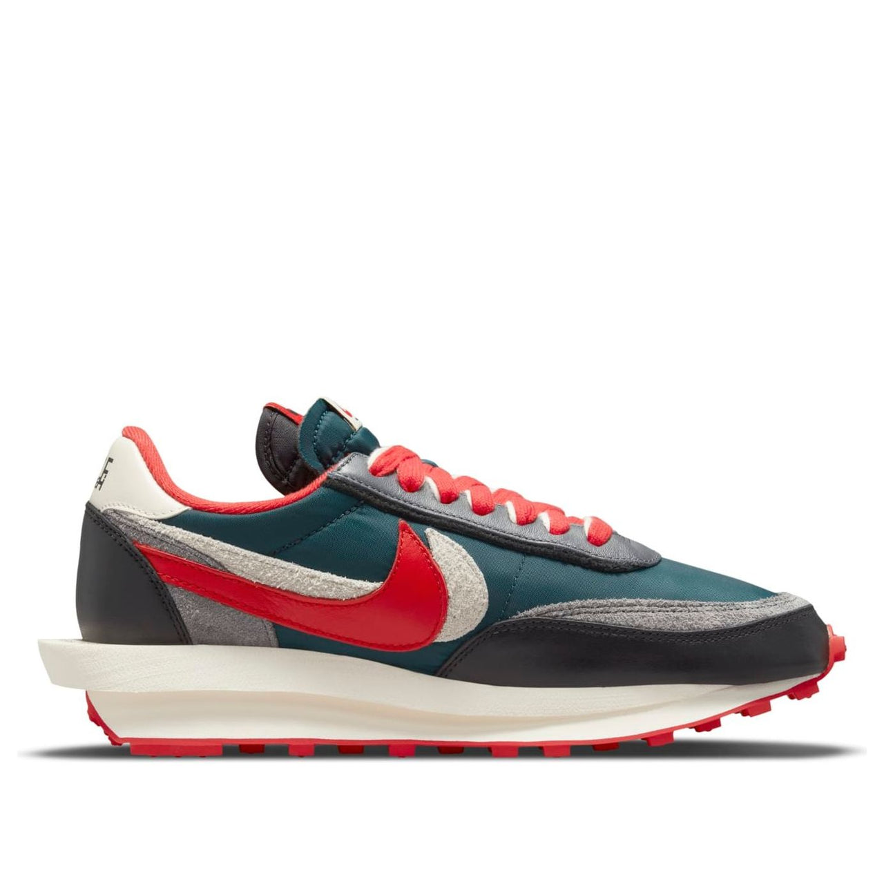 Nike x sacai x Undercover LDWaffle 'Midnight Spruce University Red' DJ4877-300