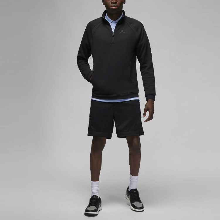 Air Jordan Sport Golf Half-Zip Top 'Black' FB7562-010