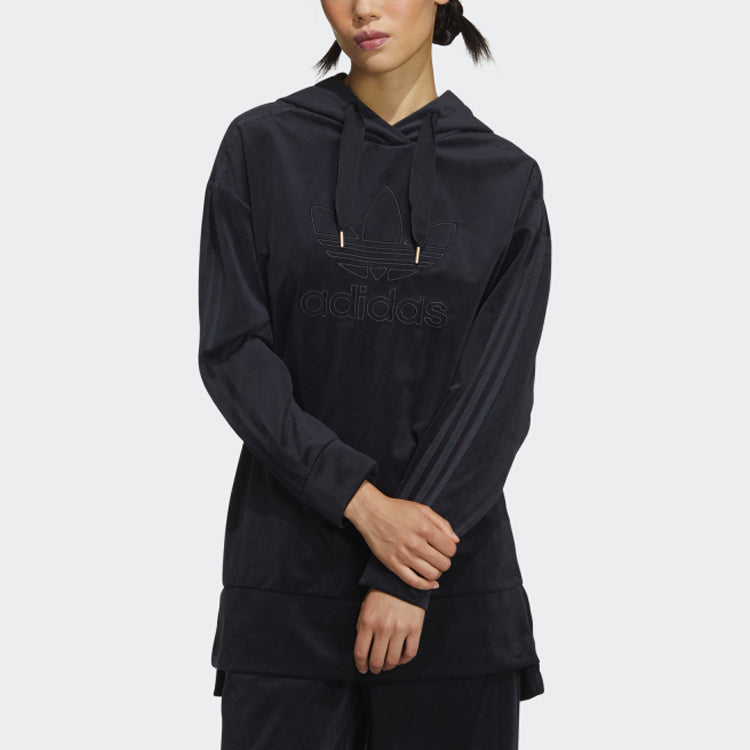 (WMNS) adidas Sweat Hoodie Asia Sizing 'Black' GV2924