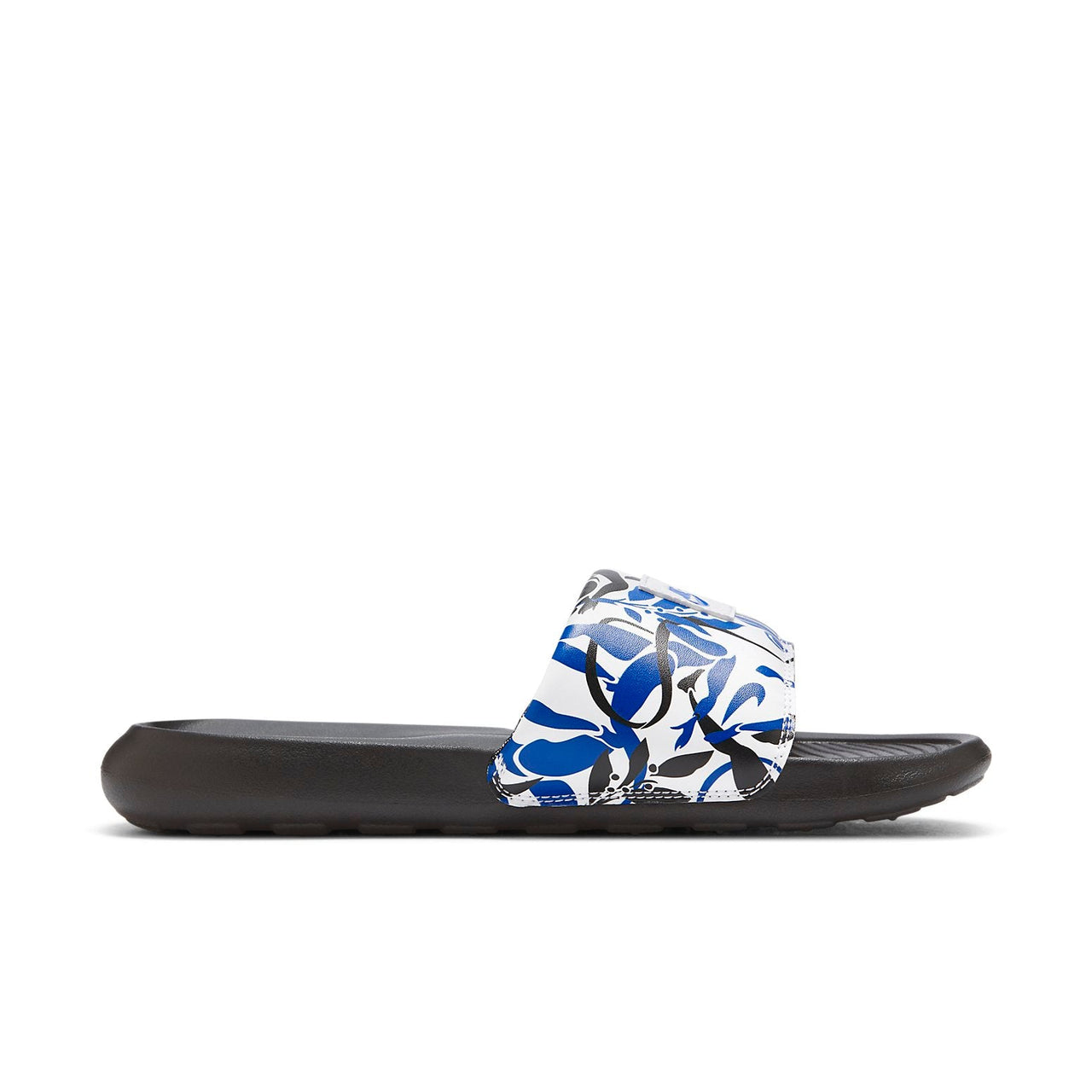 (WMNS) Nike Victori One Slide Black/Blue/White DD0260-001