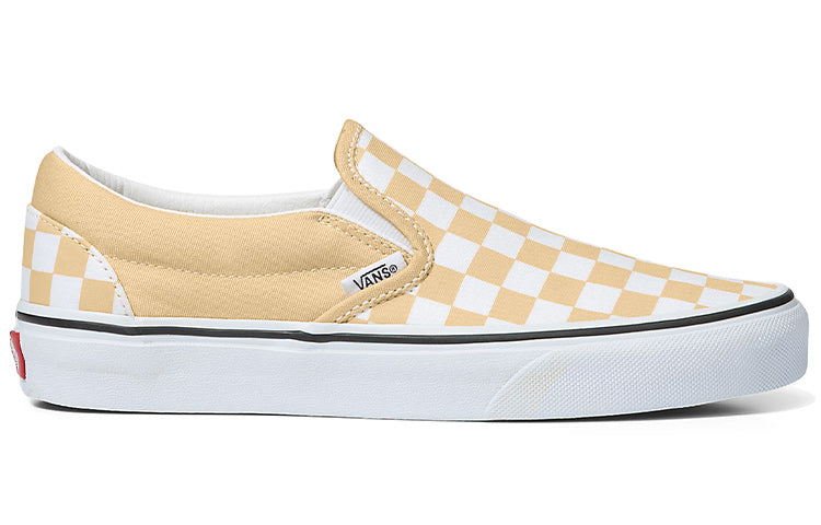 Vans Color Theory Slip-On Skate 'Tan White' VN0A7Q5DBLP