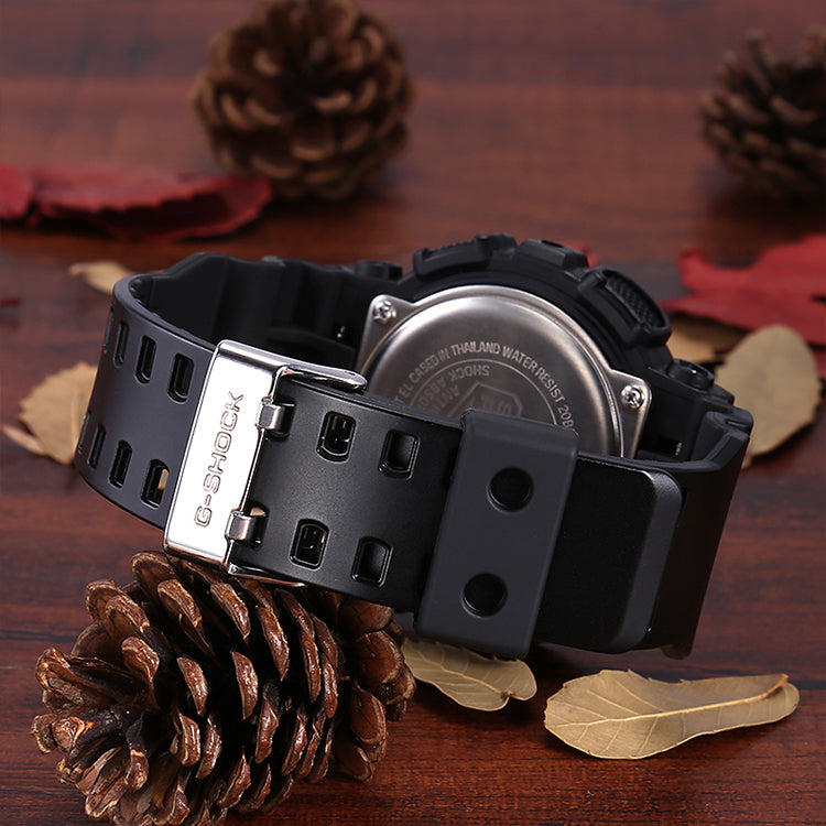 CASIO Baby-G 'Black' GA-100CF-1A9&BA-130-7A2PRL