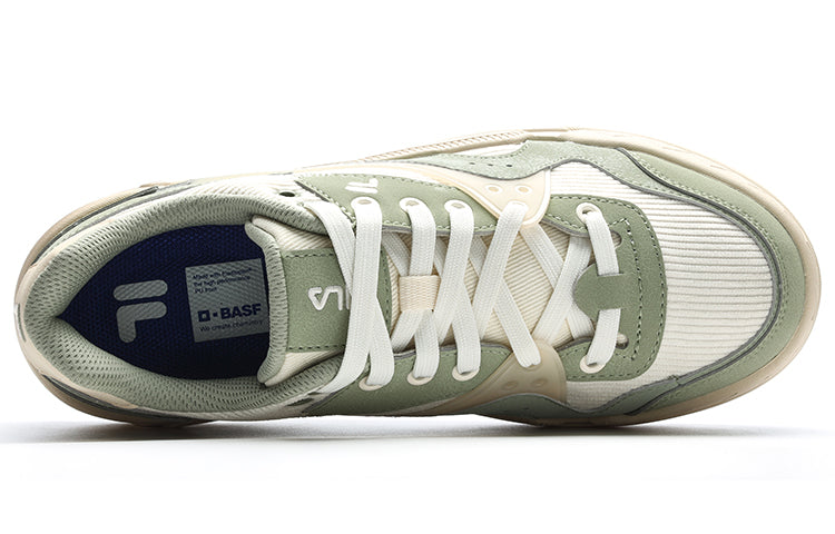 (WMNS) FILA FUSION Bank Skate Shoes 'White Green' T12W242205FWT