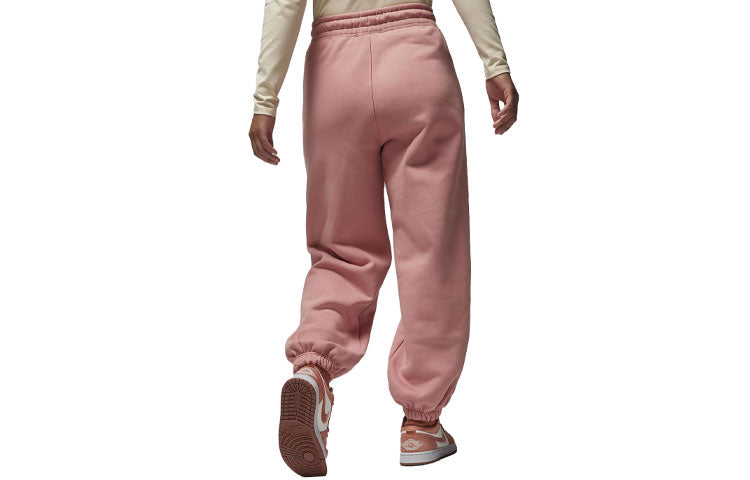 (WMNS) Air Jordan Flight Sweatpants 'Pink' FB5113-618