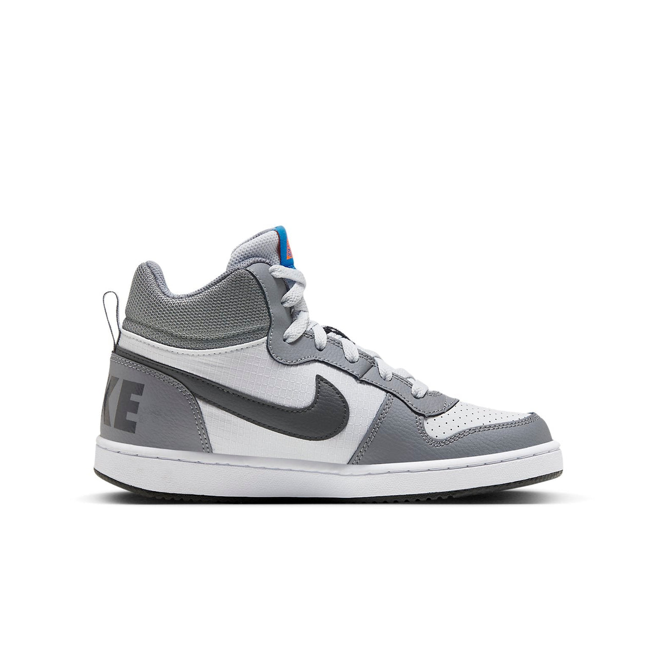 (GS) Nike Court Borough Mid 'Cool Grey Anthracite' 839977-009