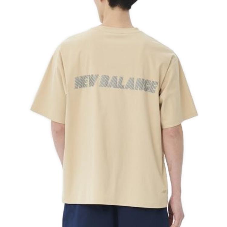 New Balance MET24 Training Short Sleeve Tee Asia Sizing 'Sand' AMT35002-SND