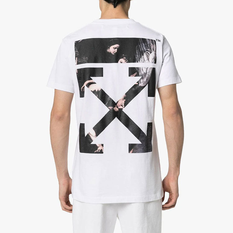 Off-White SS20 Caravaggio Arrow Back Arrows Sketch Mens Logo OMAA027S201850040188