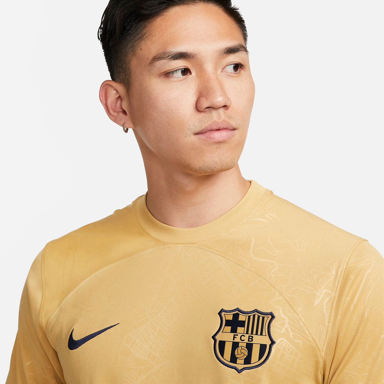Nike FC Barcelona Stadium Away Jersey 22-23 'Yellow' DJ7675-715