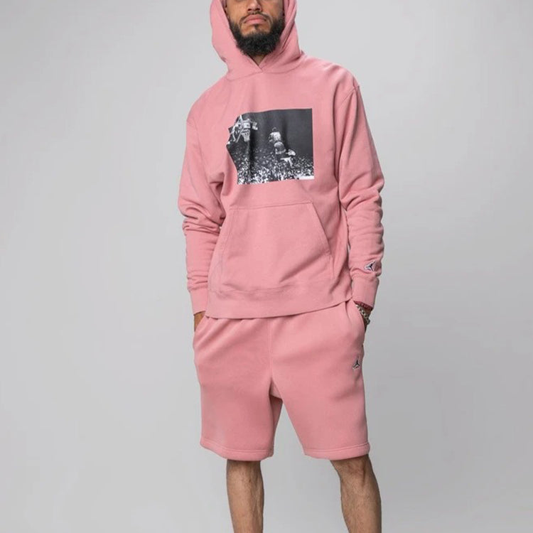 Air Jordan x Union LA Flying High Hooded Sweatshirt 'Rust Pink' CV1348-685