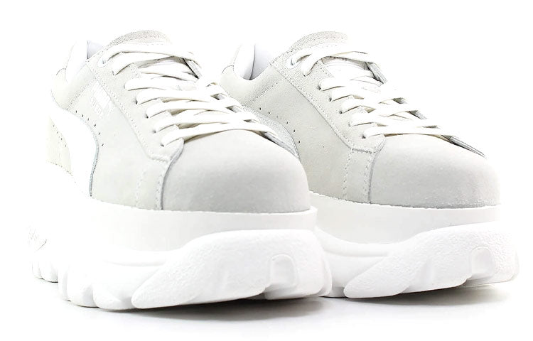 (WMNS) PUMA Buffalo x Suede Platform 'White' 368499-01
