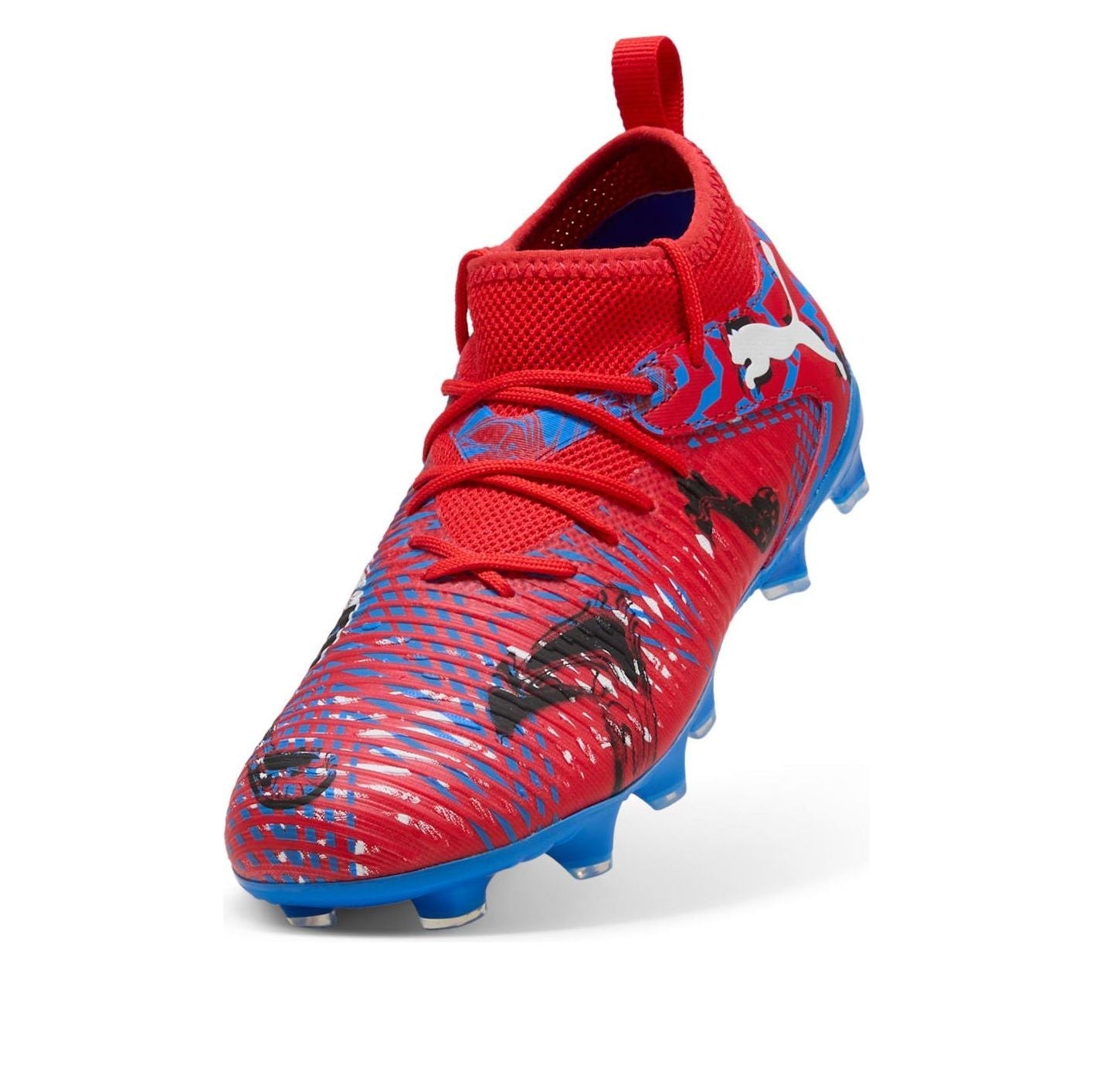 (GS) PUMA Future 8 Match Playmakers FG/AG 'PUMA Red PUMA Black Ultra Blue' 108750-01