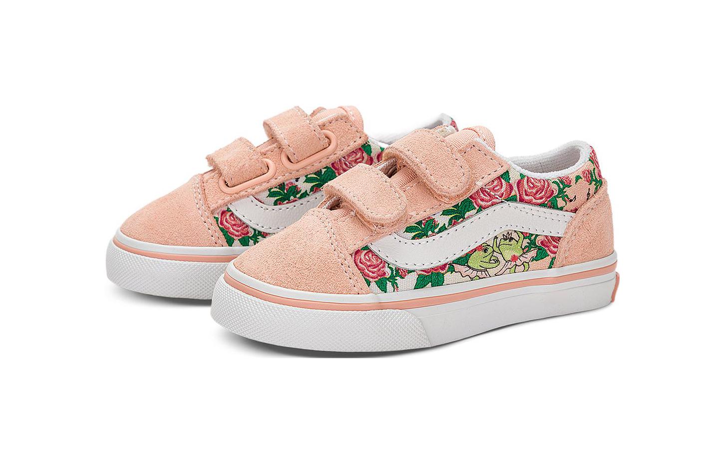 (TD) Vans Old Skool Hook And Loop Shoes 'Frog Frolic' VN0A4VJJN4N