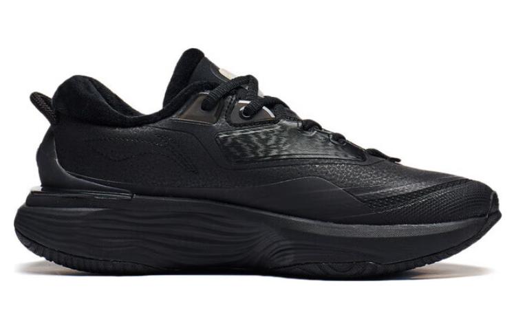 (WMNS) Li-Ning Soft Warm Fleece 'Black Silver' AGLT124-1