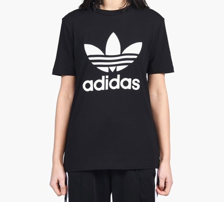 (WMNS) adidas originals Short Sleeve Black CV9888