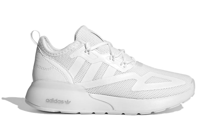 (GS) adidas ZX 2K J 'Triple White' GY2684