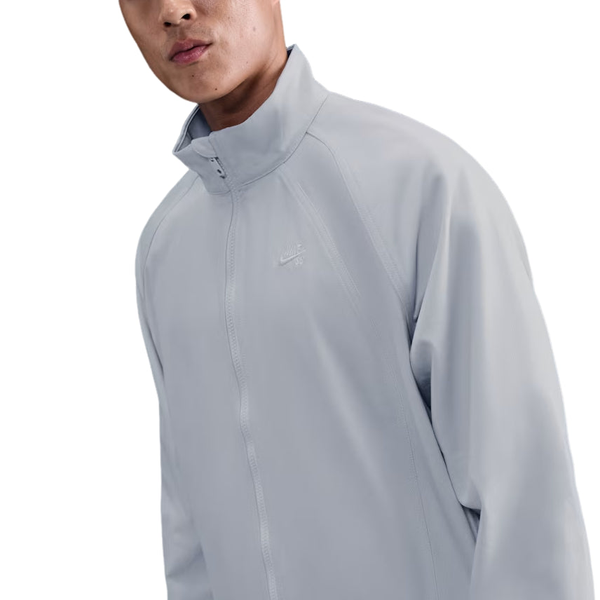 Nike SB Denim Full-Zip Track Jacket 'Football Grey/White' IH1989-085