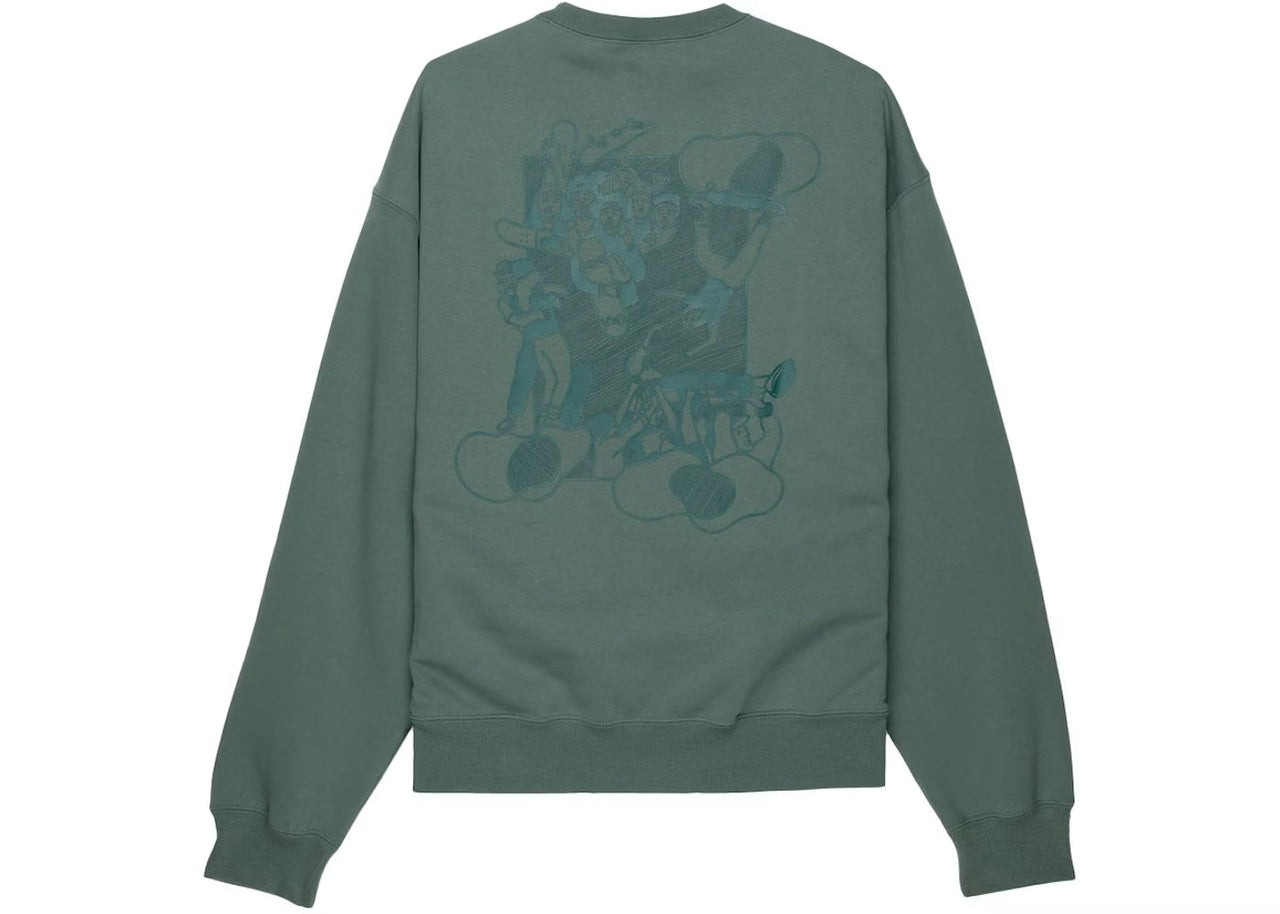 Nike SB Fleece Skate Crew Sweatshirt 'Skate Like A Girl' DQ7306-384