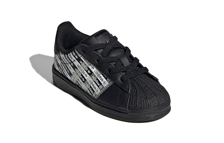 (TD) adidas originals Superstar 'Black White' FV3766