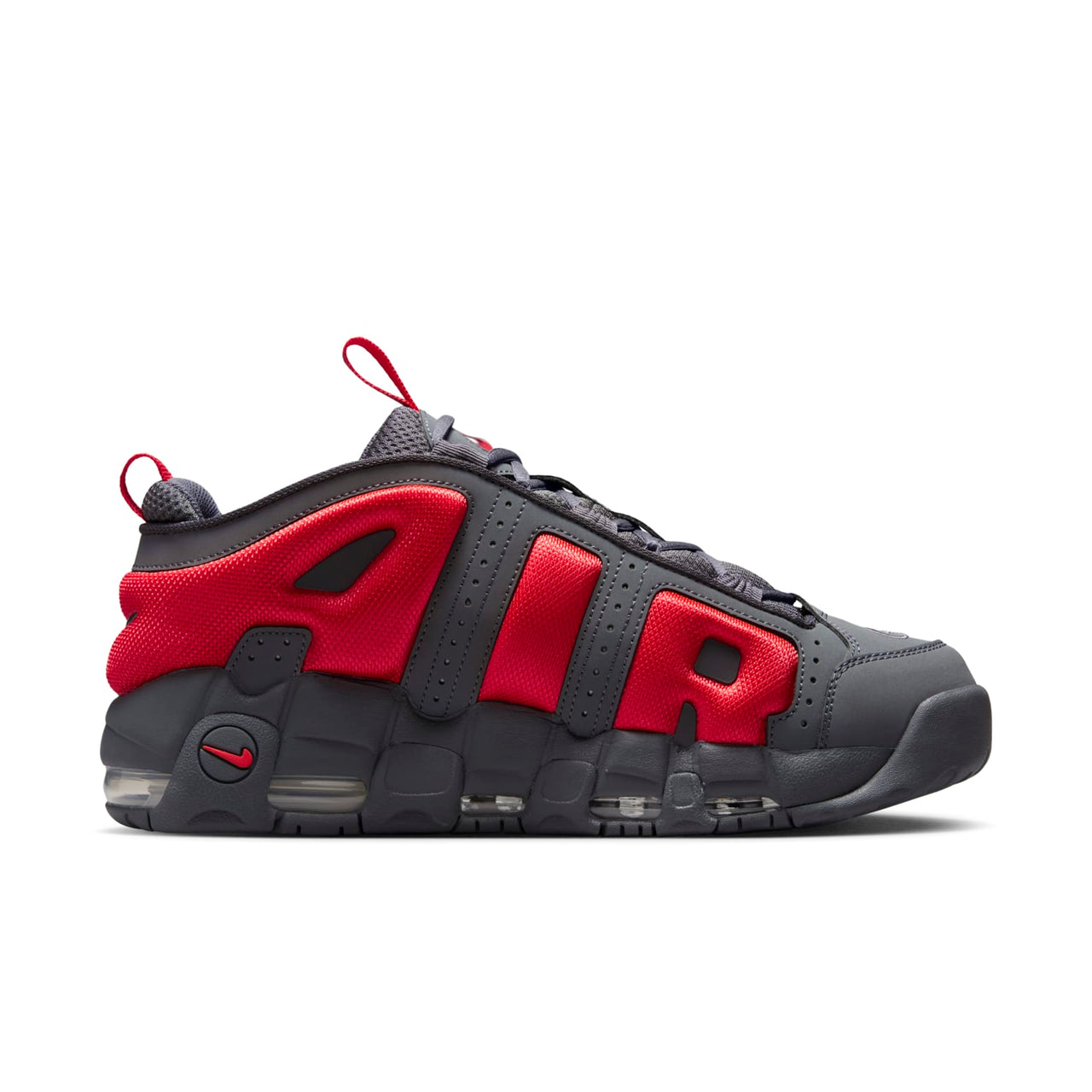 Nike Air More Uptempo Low 'Dark Grey Light Crimson' FZ3055-002