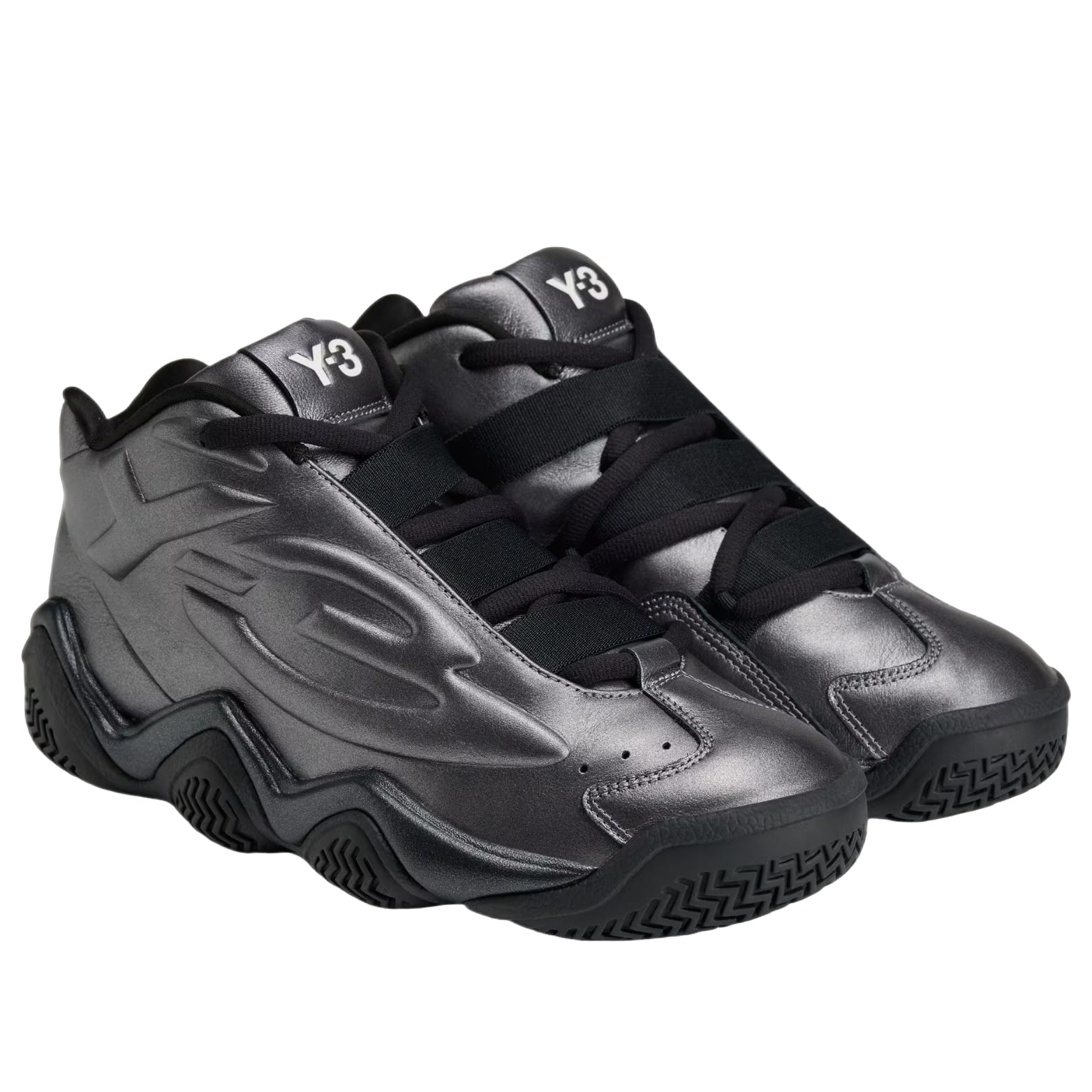 adidas Y-3 Megaball 'Silver Metallic Black' KI7795