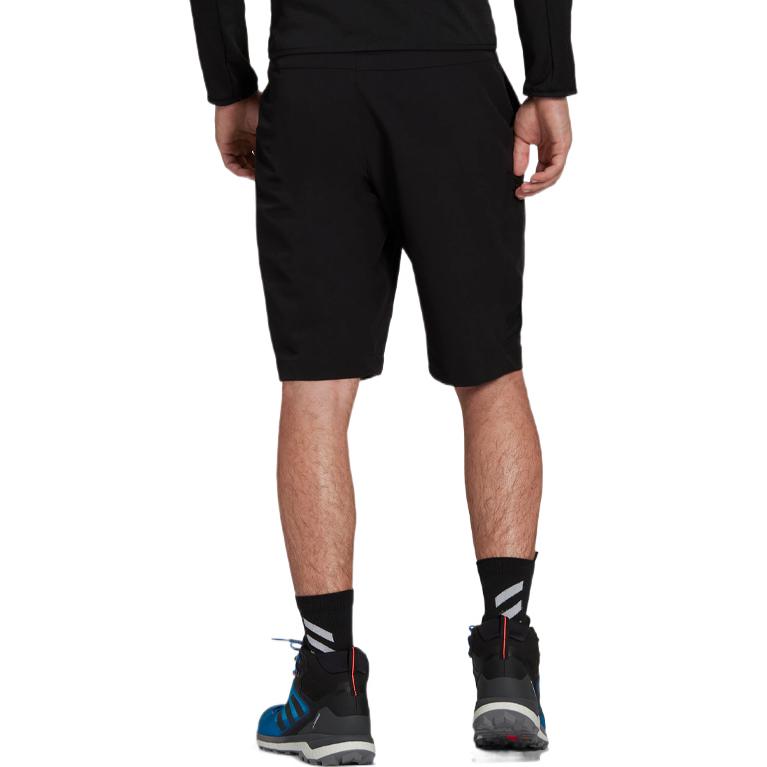 adidas Terrex M Zupahike Sh Solid Color Elastic high waist Sports Shorts Black H55930