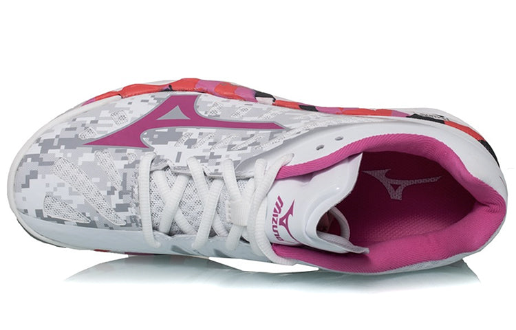 (WMNS) Mizuno Wave Mirage 'White Pink' X1GB169065