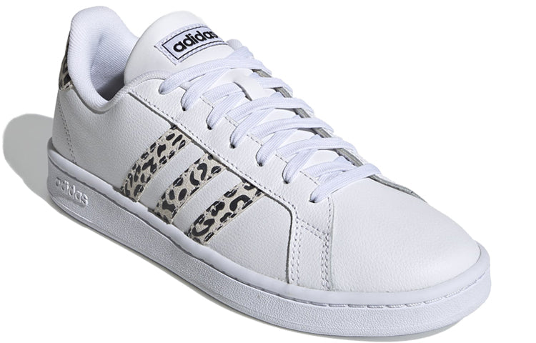 (WMNS) adidas neo Grand Court 'White Brown' FW9779