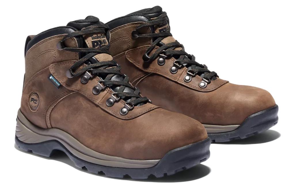 Timberland Pro Flume Work Steel Toe Waterproof Work Boot 'Brown' A1Q8V214