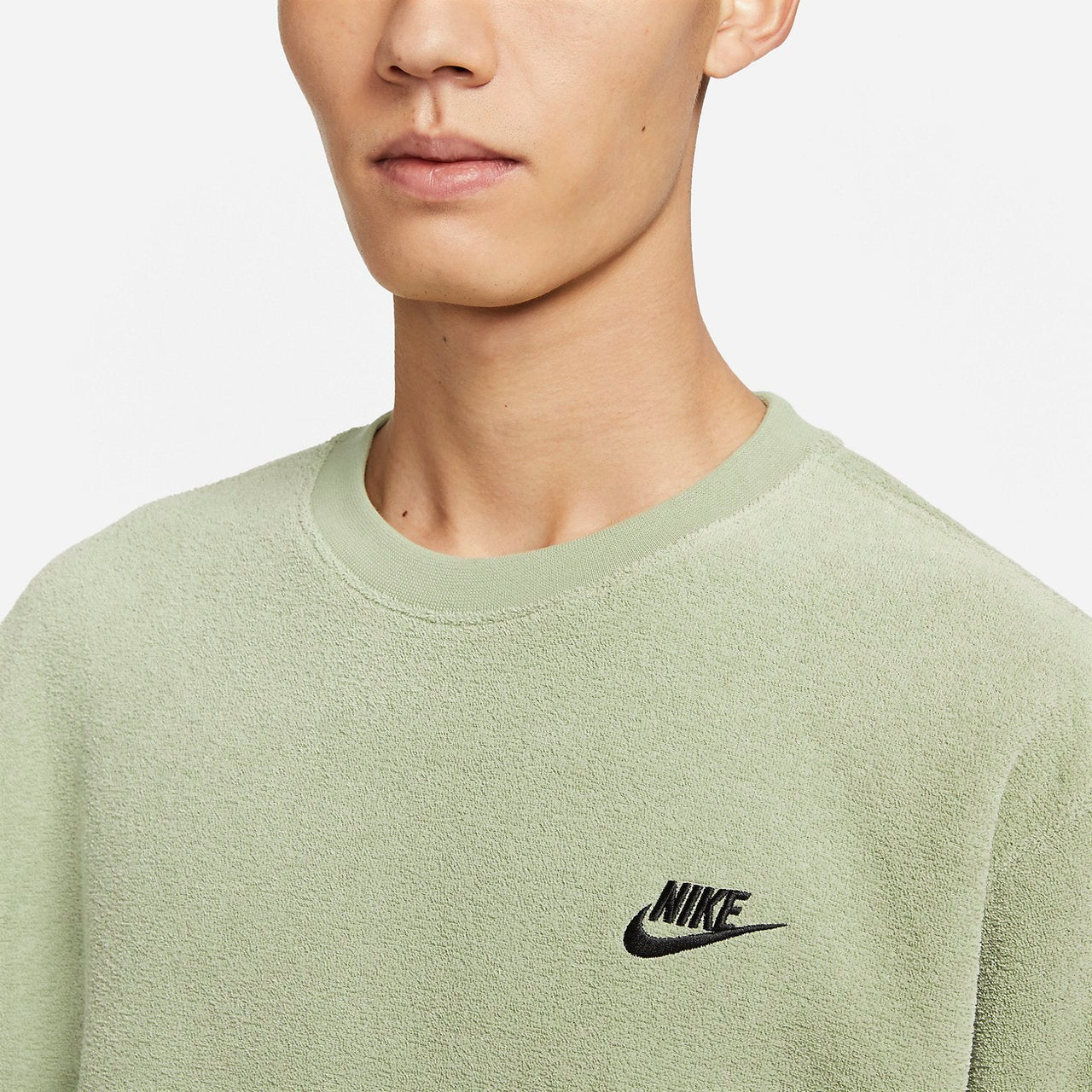 Nike Sportswear Club French Terry Crew 'Green' FB4980-386