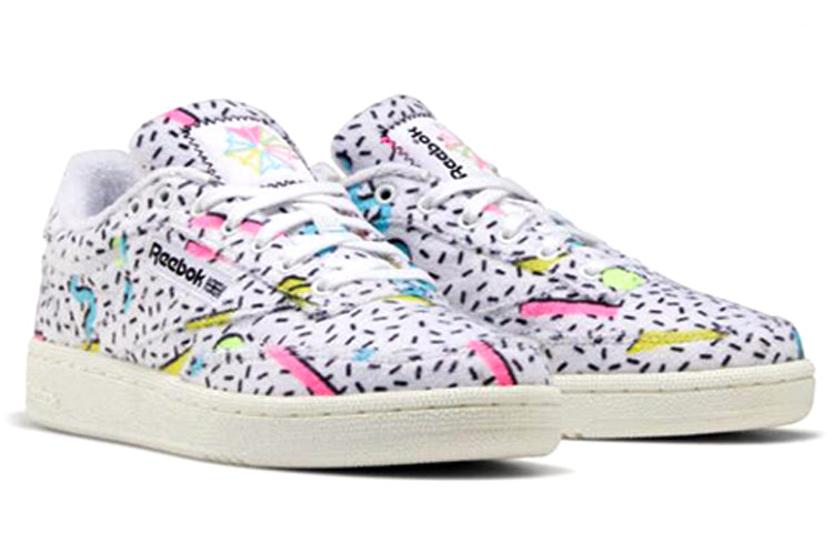 (WMNS) Reebok Club C 85 'Beach Towel Allover Print' FV1086